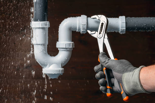 Professional Plumbing technician working in Claudville, VA